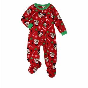 Mickey Mouse Christmas Baby Boy Microfleece